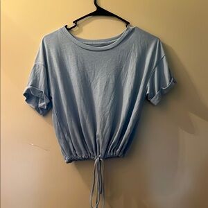 American Eagle Light Blue/Green Women's Top. Size XS